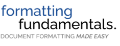 Formatting Fundamentals logo